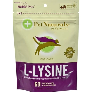 Cat Food L-Lysine From Pet Naturals